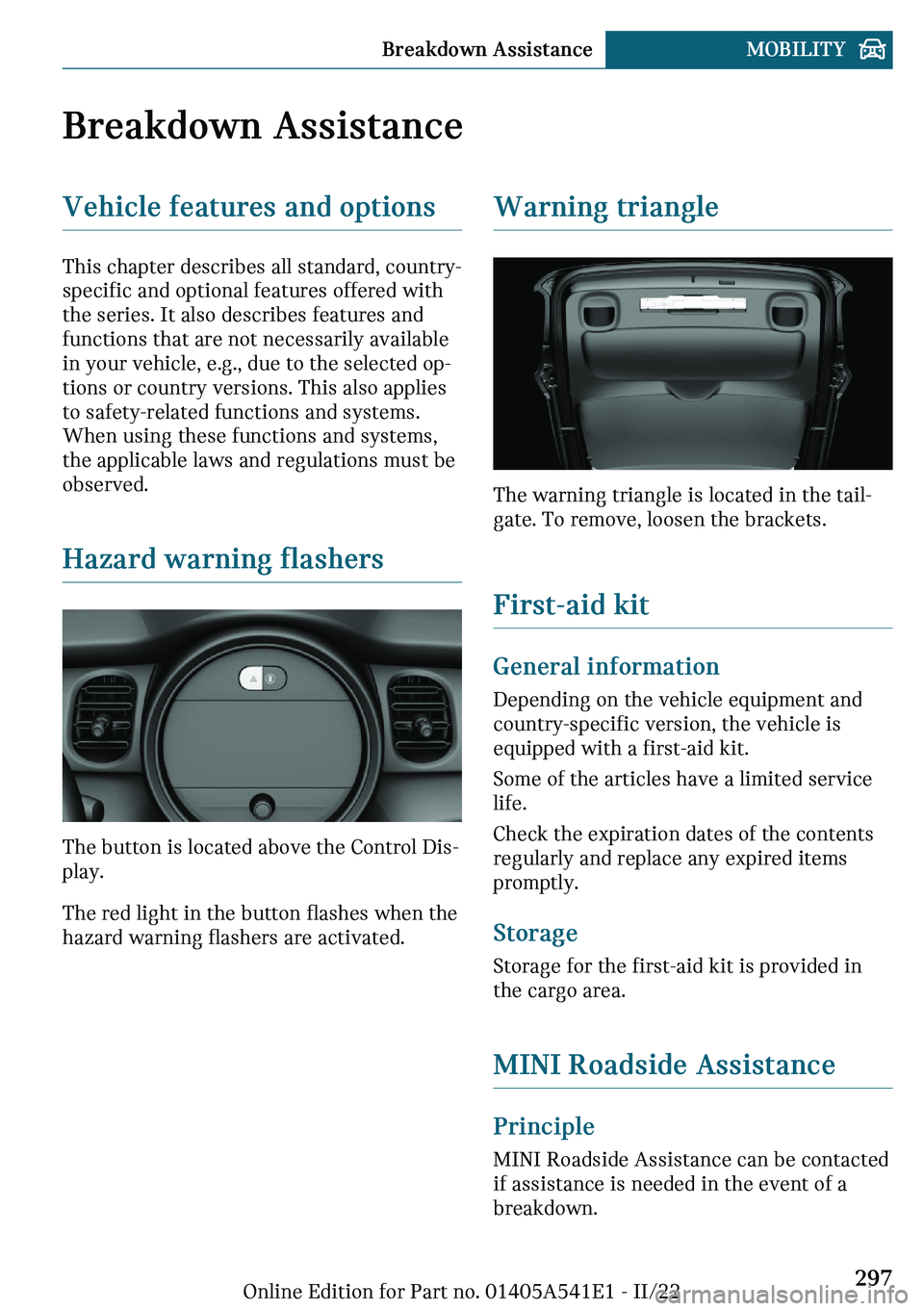 MINI COUNTRYMAN 2023  Owners Manual �B�r�