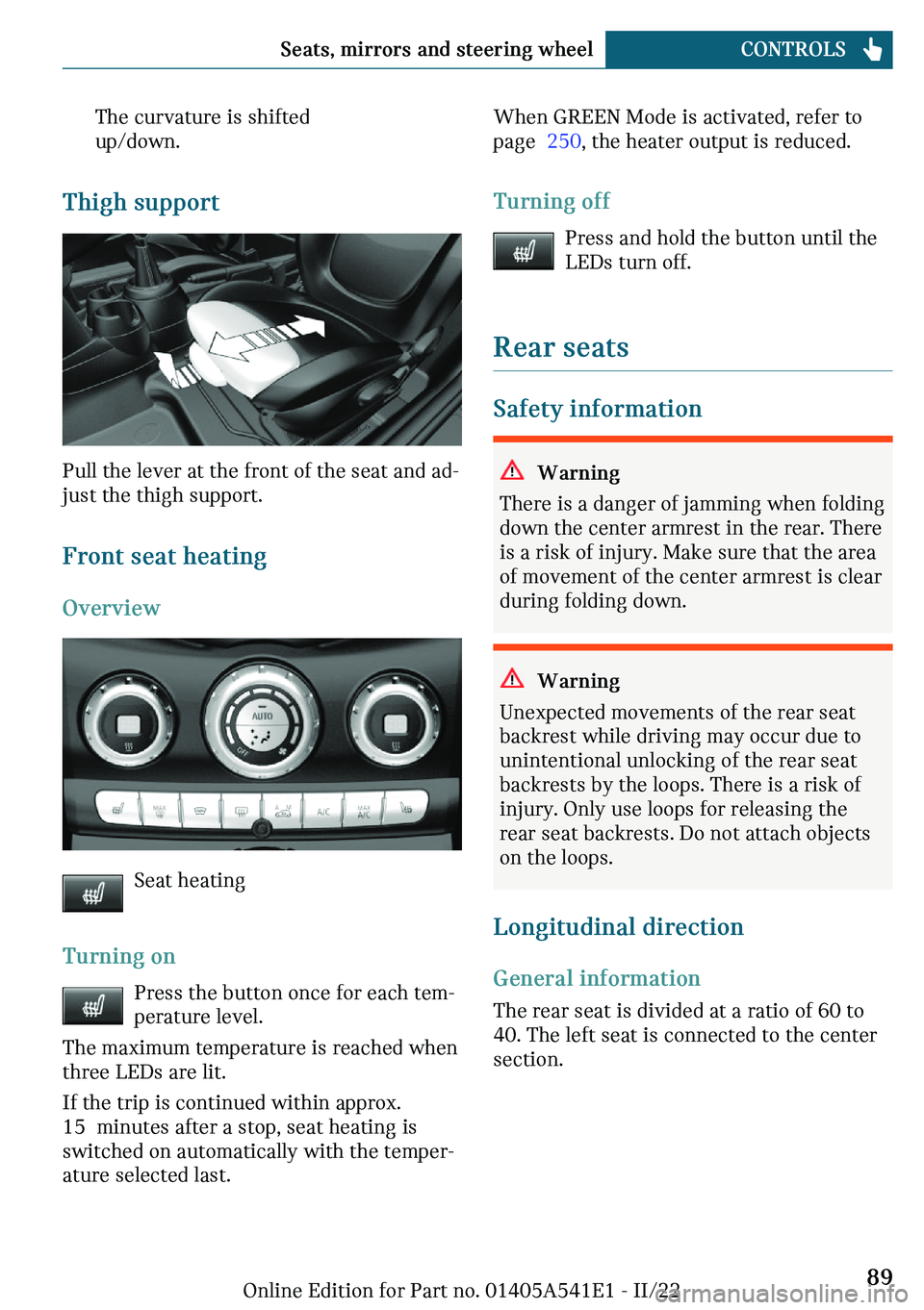 MINI COUNTRYMAN 2023  Owners Manual �m�