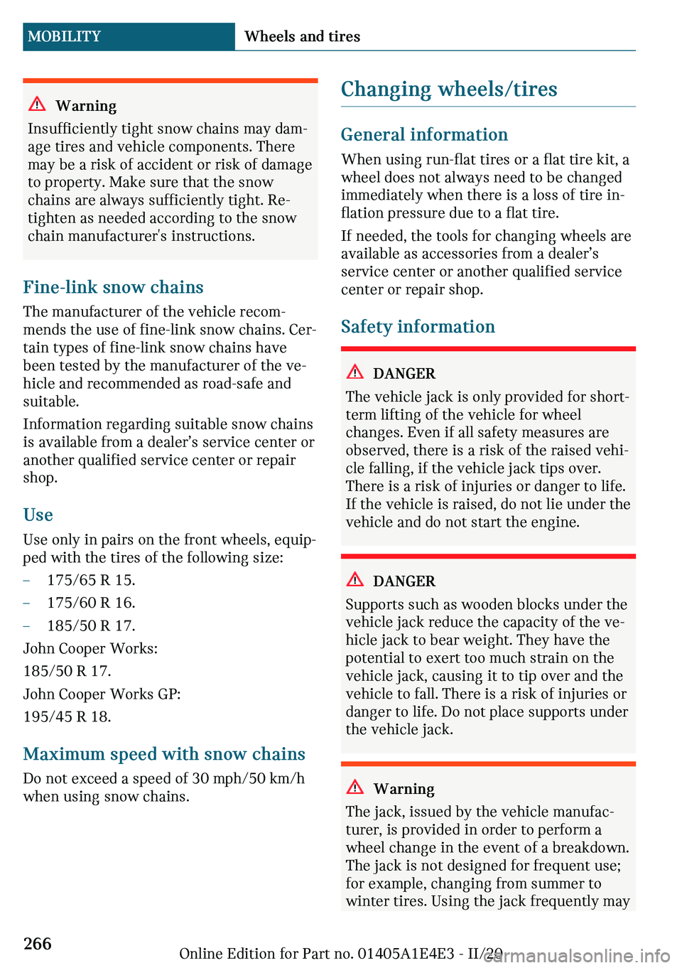 MINI JOHN COOPER WORKS GP 2021  Owners Manual �W�