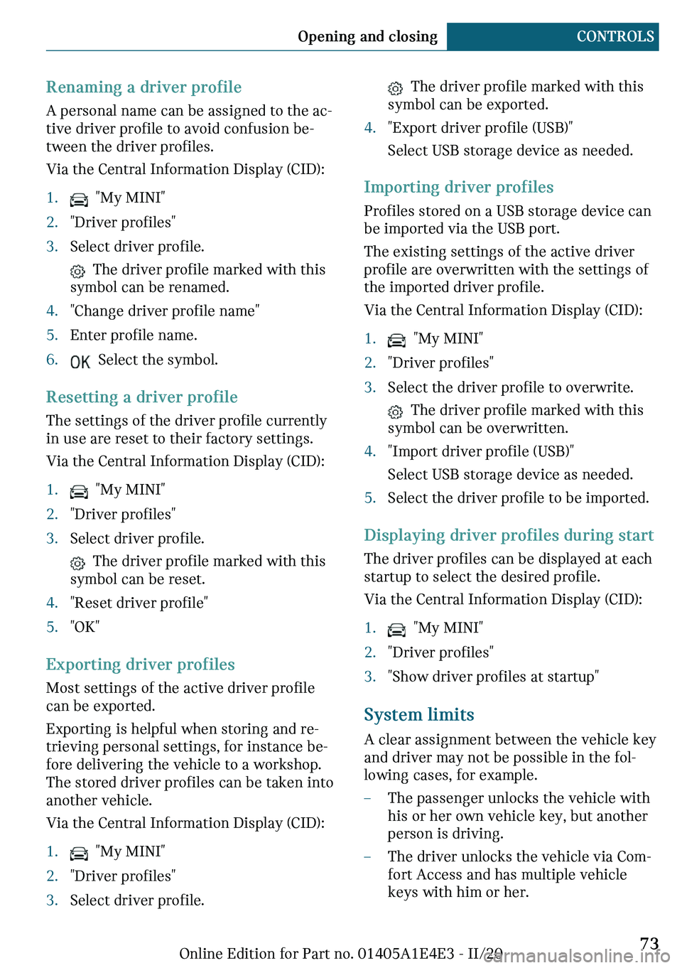 MINI JOHN COOPER WORKS GP 2021  Owners Manual �`�