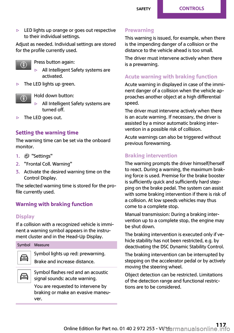 MINI Clubman 2016  Owners Manual 