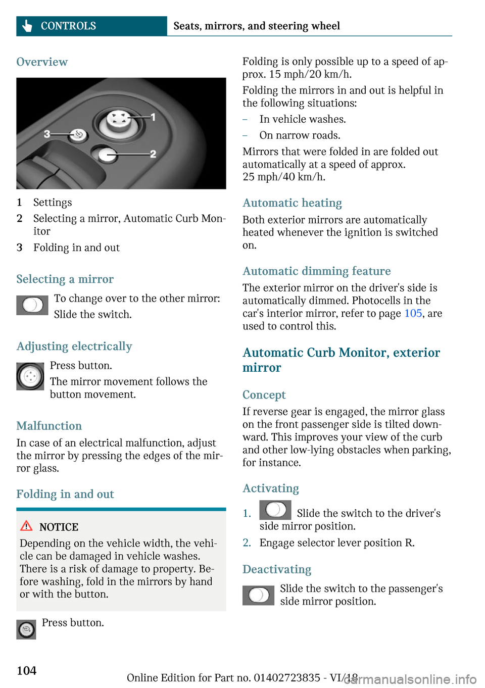 MINI Countryman 2019  Owners Manual �O	�