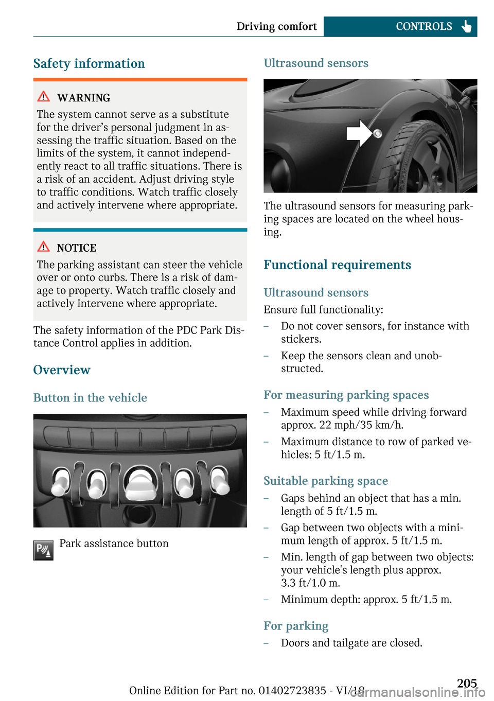 MINI Countryman 2019  Owners Manual �d�