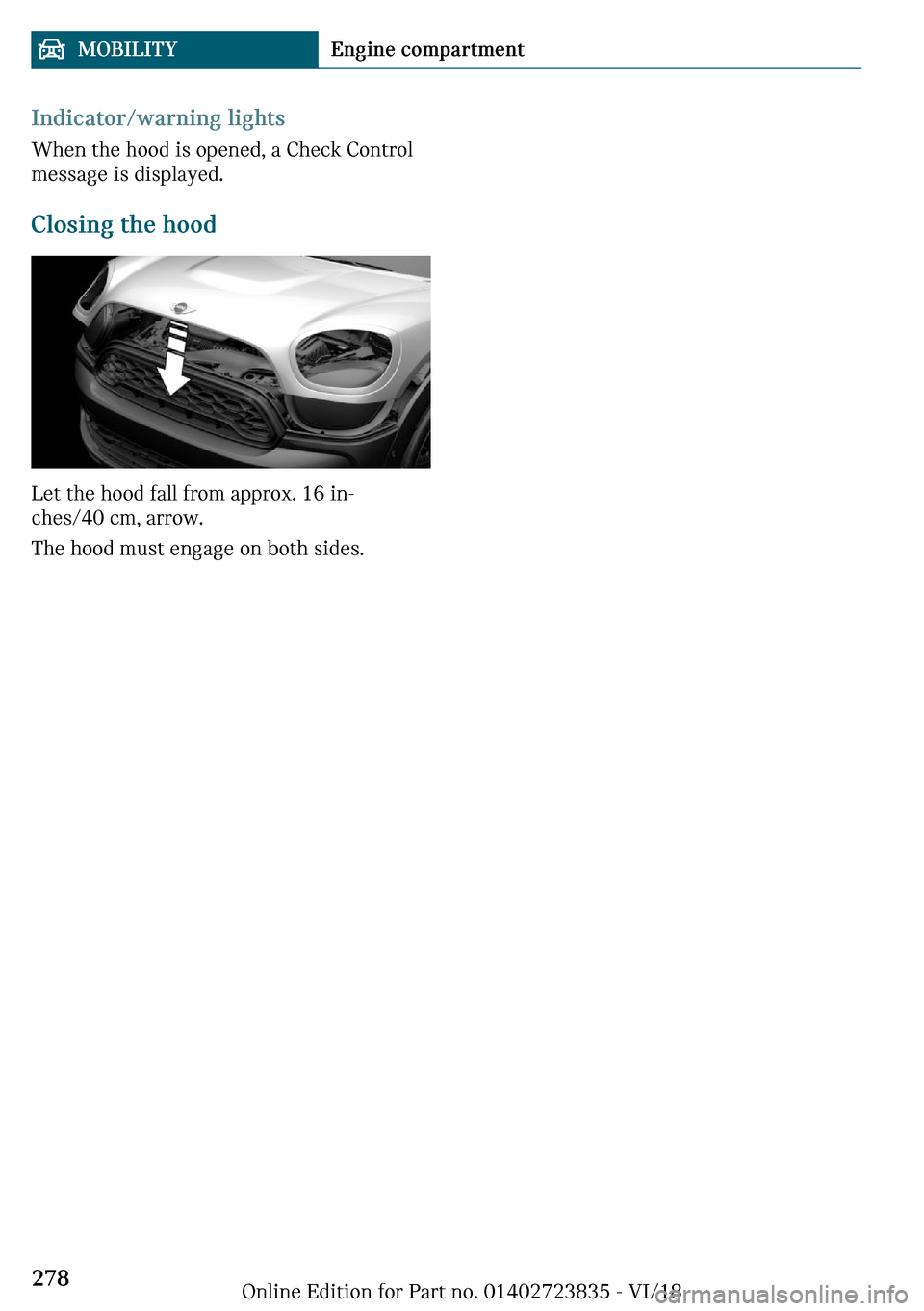 MINI Countryman 2019  Owners Manual �-�n�