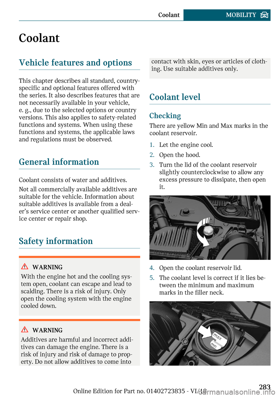 MINI Countryman 2019  Owners Manual �C�