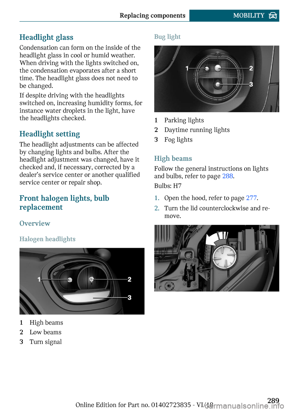 MINI Countryman 2019  Owners Manual �*�