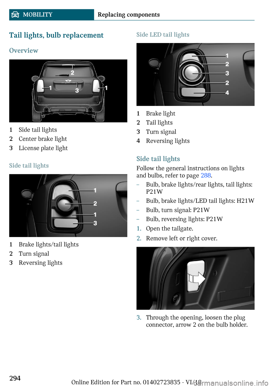 MINI Countryman 2019  Owners Manual �m�