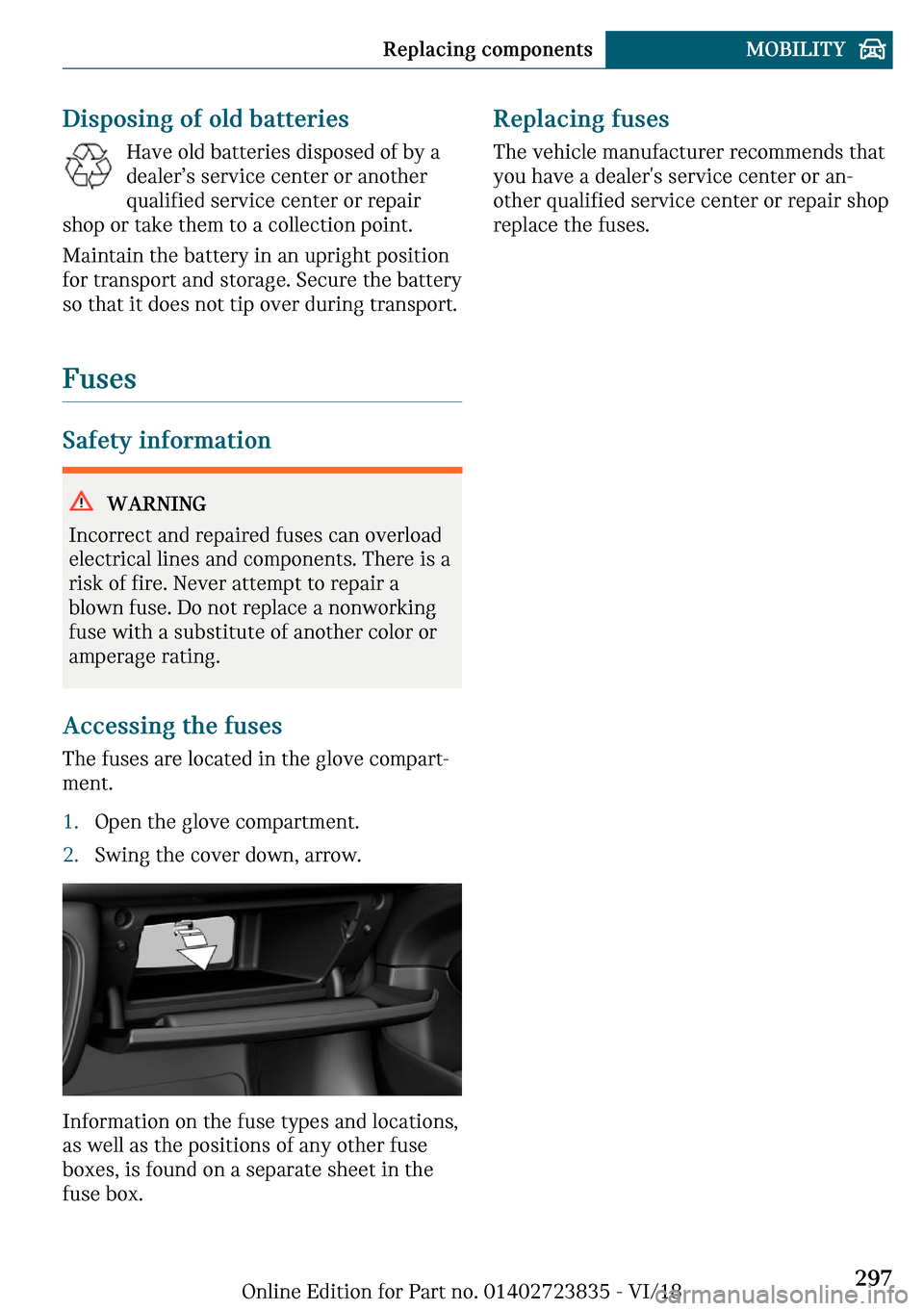 MINI Countryman 2019  Owners Manual ��