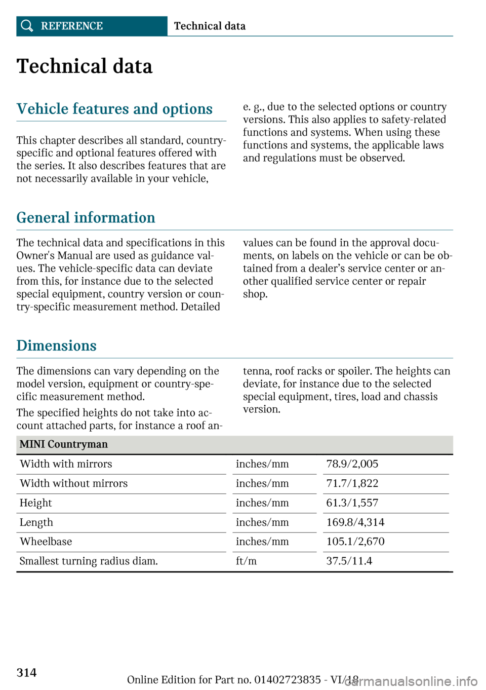 MINI Countryman 2019  Owners Manual �m�