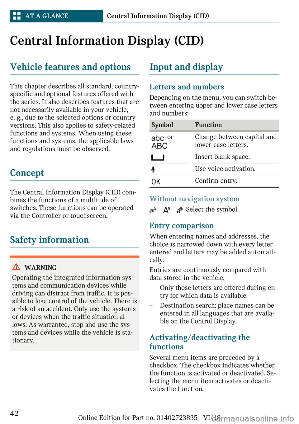MINI Countryman 2019  Owners Manual �C�