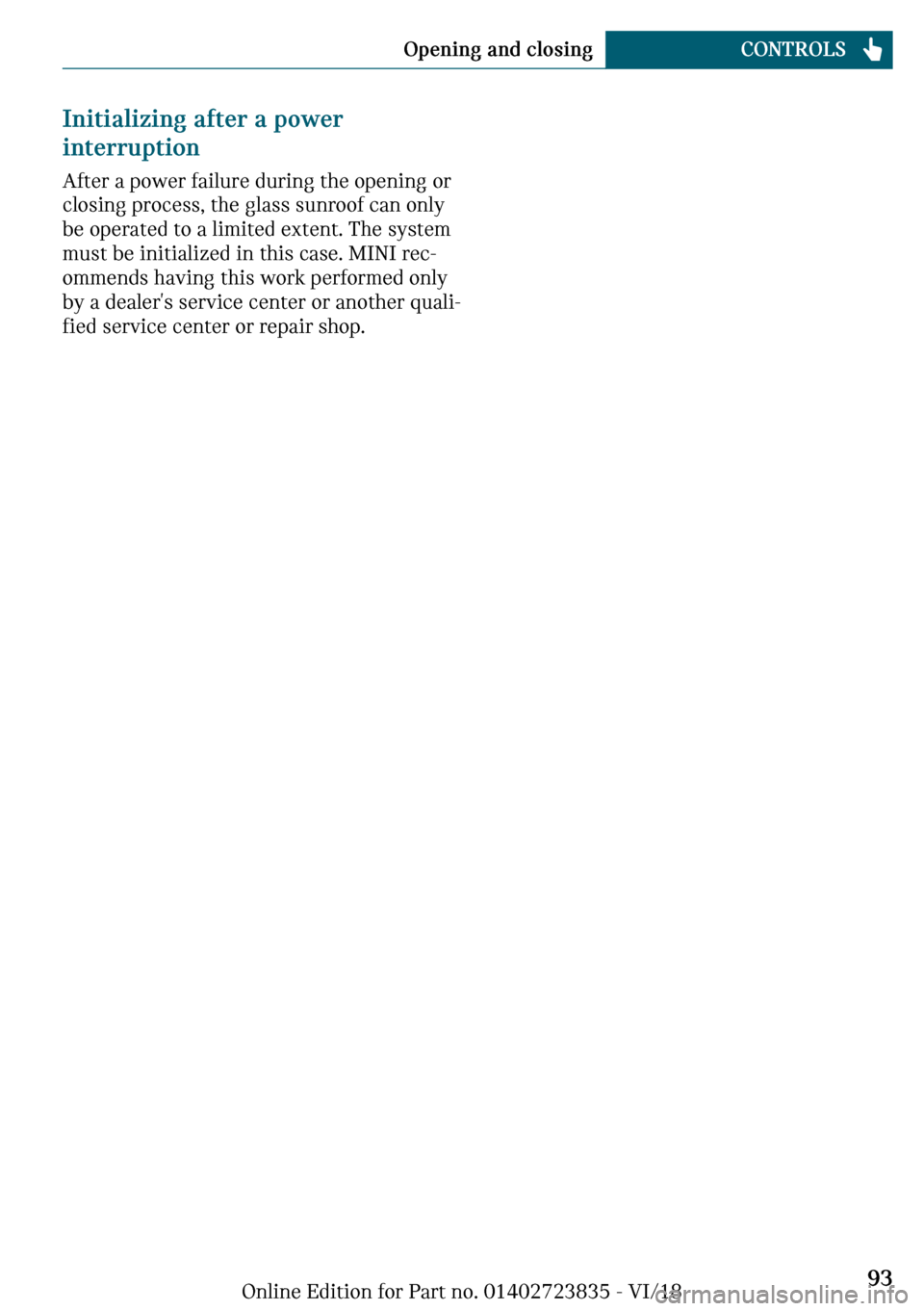 MINI Countryman 2019  Owners Manual �-�n�