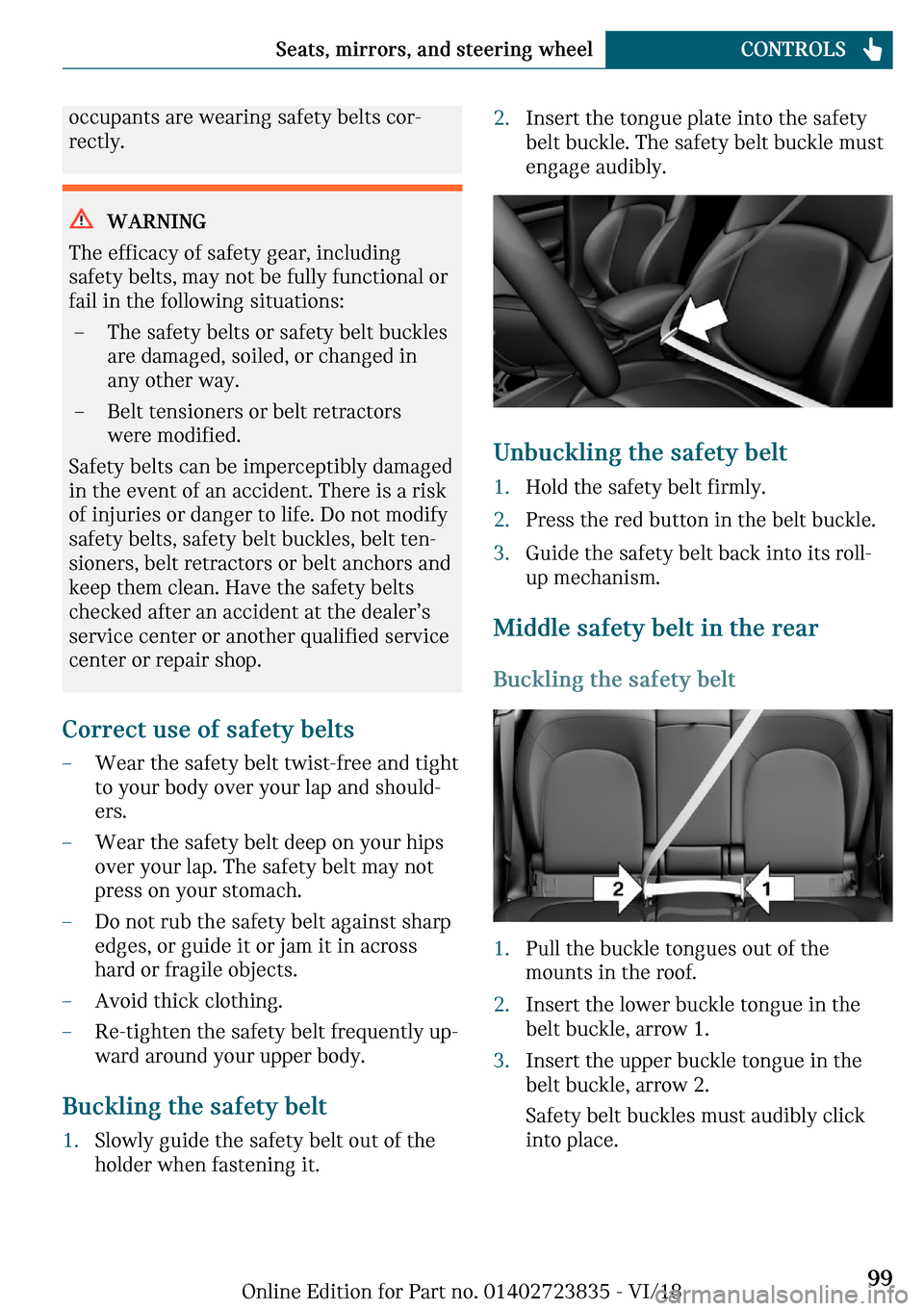 MINI Countryman 2019  Owners Manual �