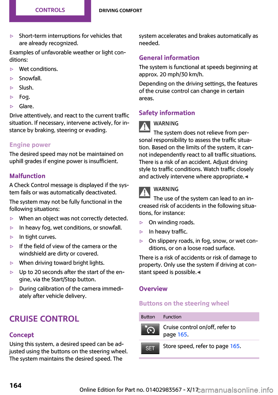 MINI Countryman 2018  Owners Manual 