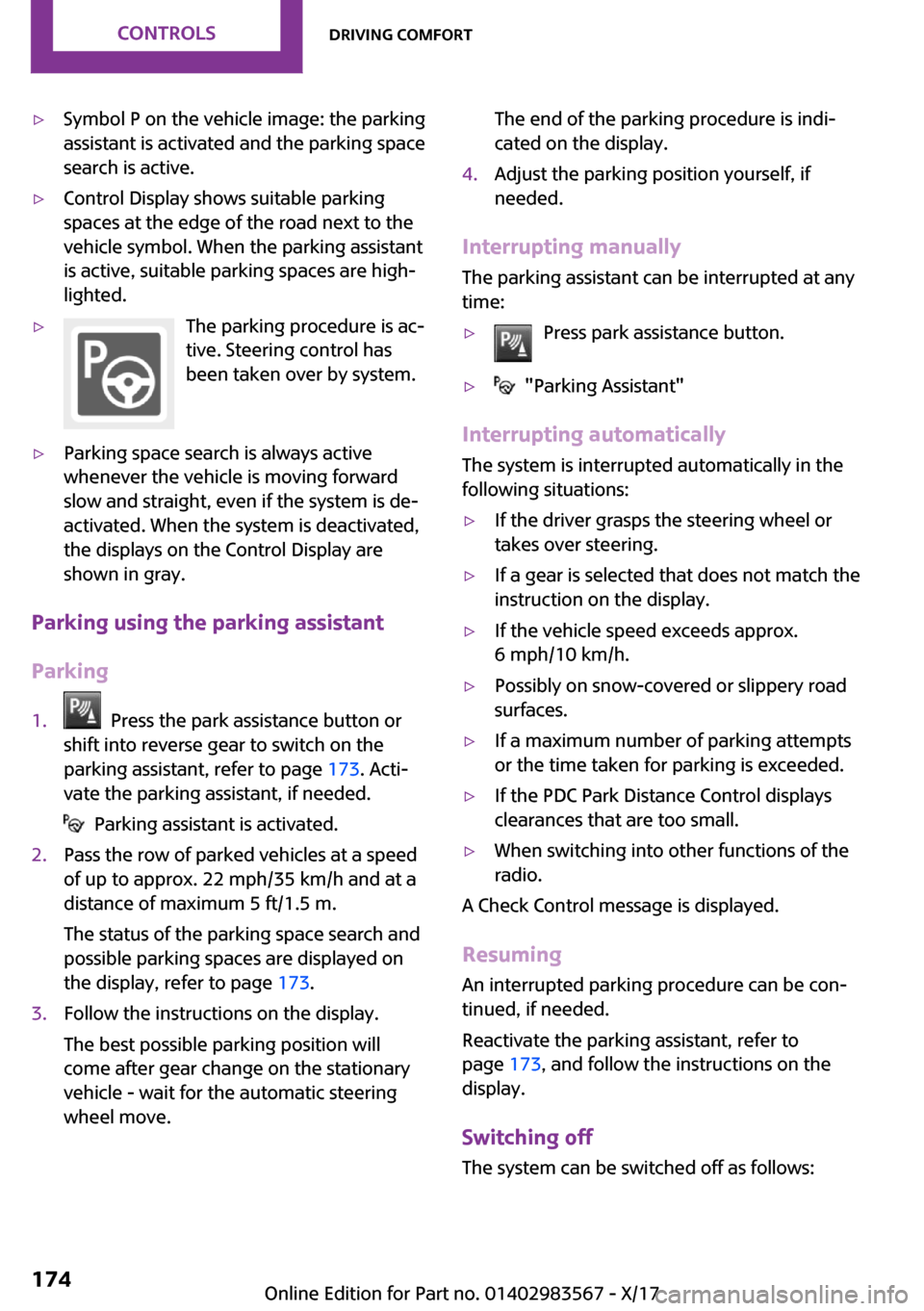 MINI Countryman 2018  Owners Manual 