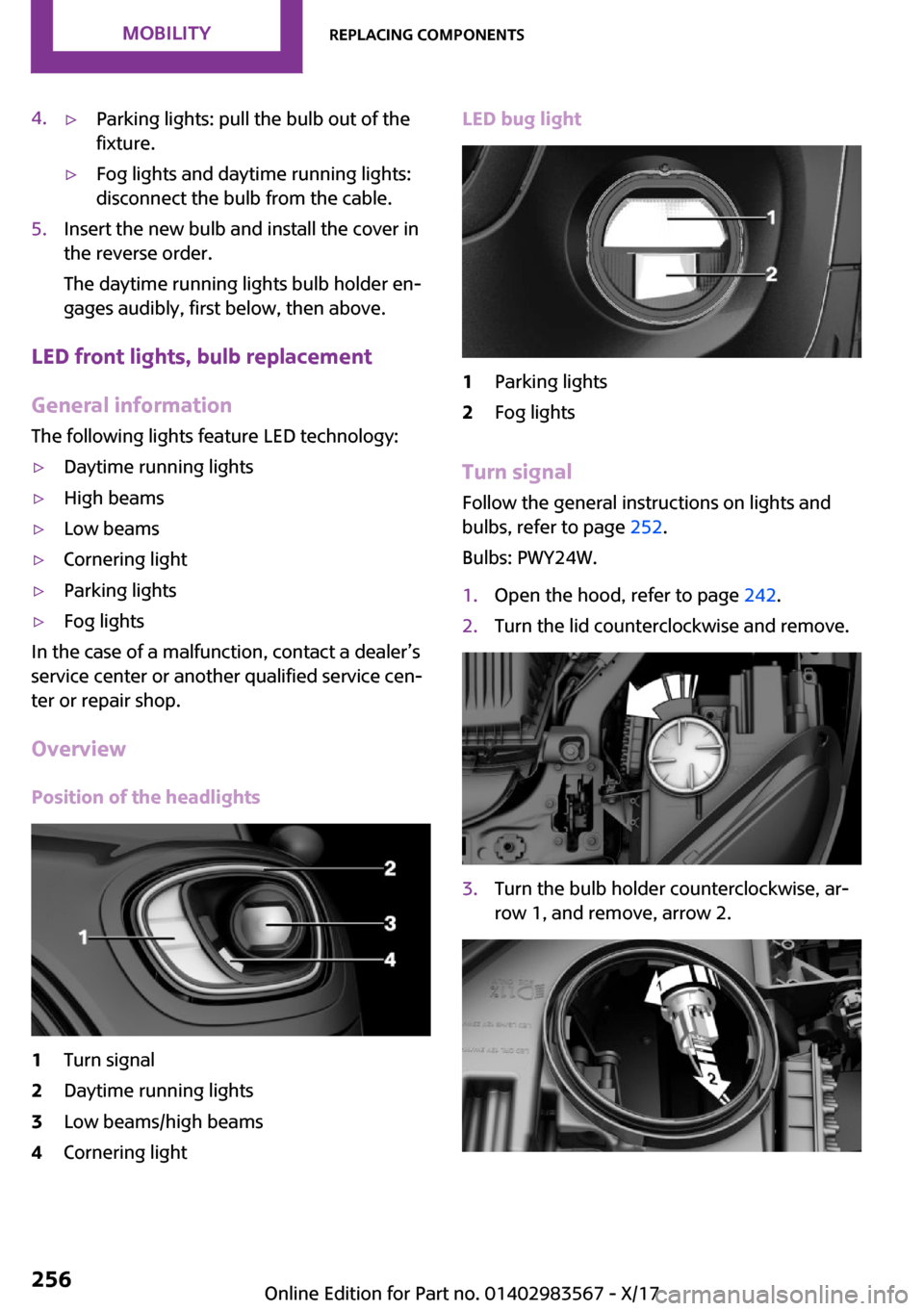 MINI Countryman 2018  Owners Manual �4�.