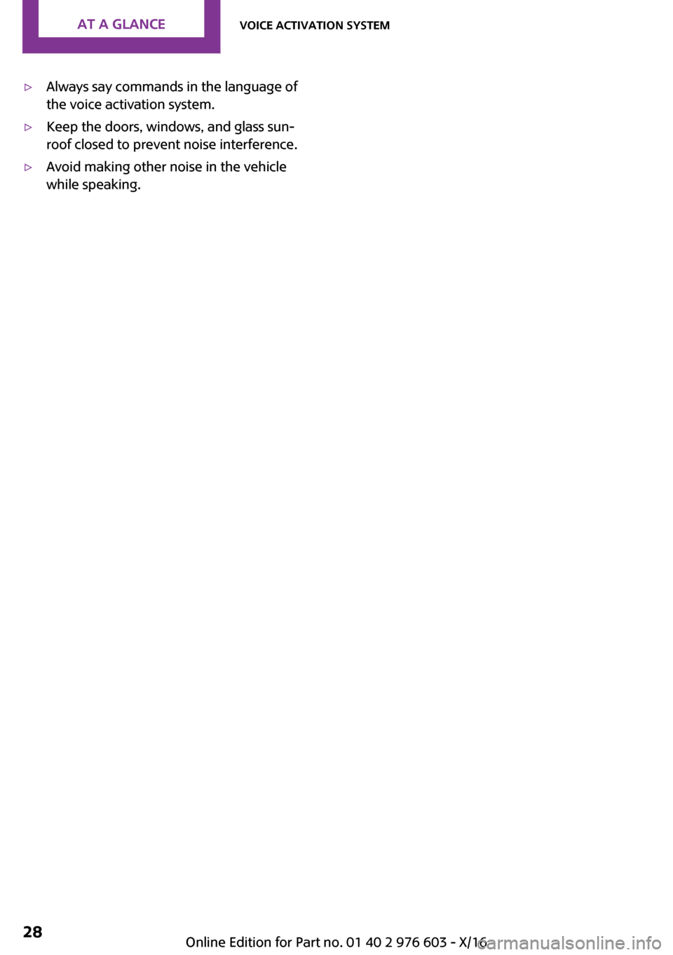 MINI Countryman 2017  Owners Manual 