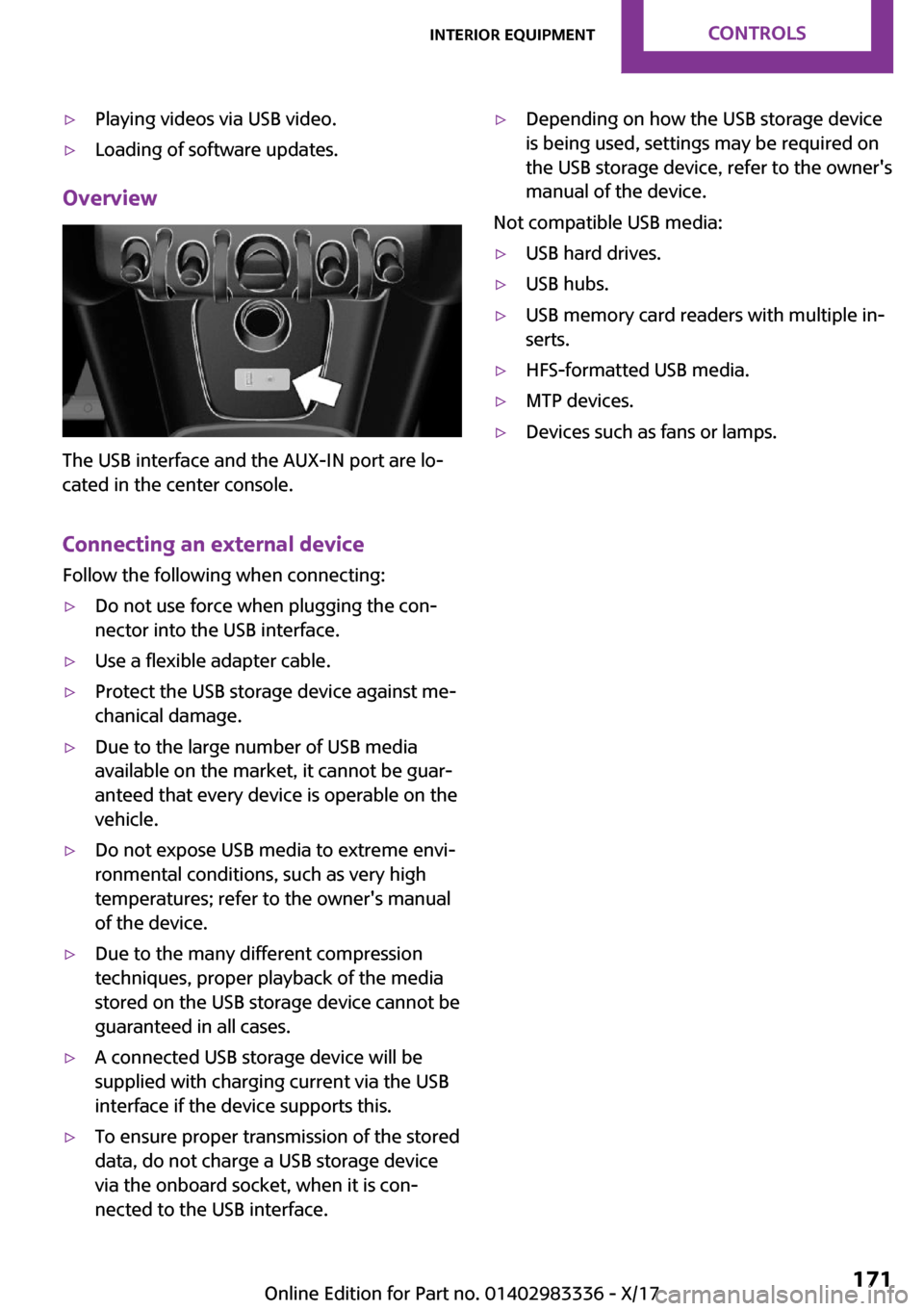 MINI Hardtop 2 Door 2018  Owners Manual 