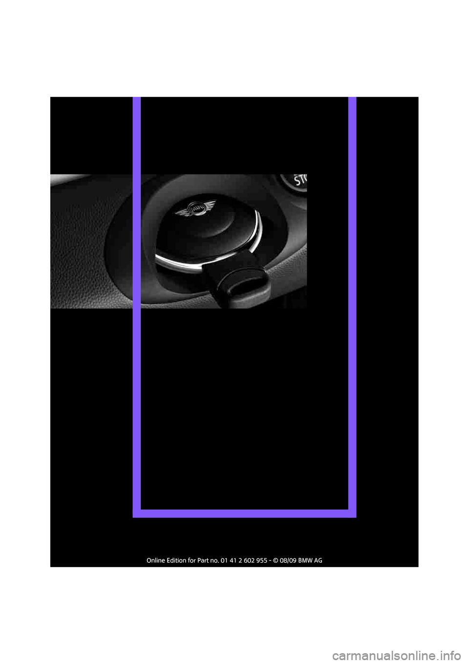 MINI Hardtop 2 Door 2010  Owners Manual (Mini Connected) 