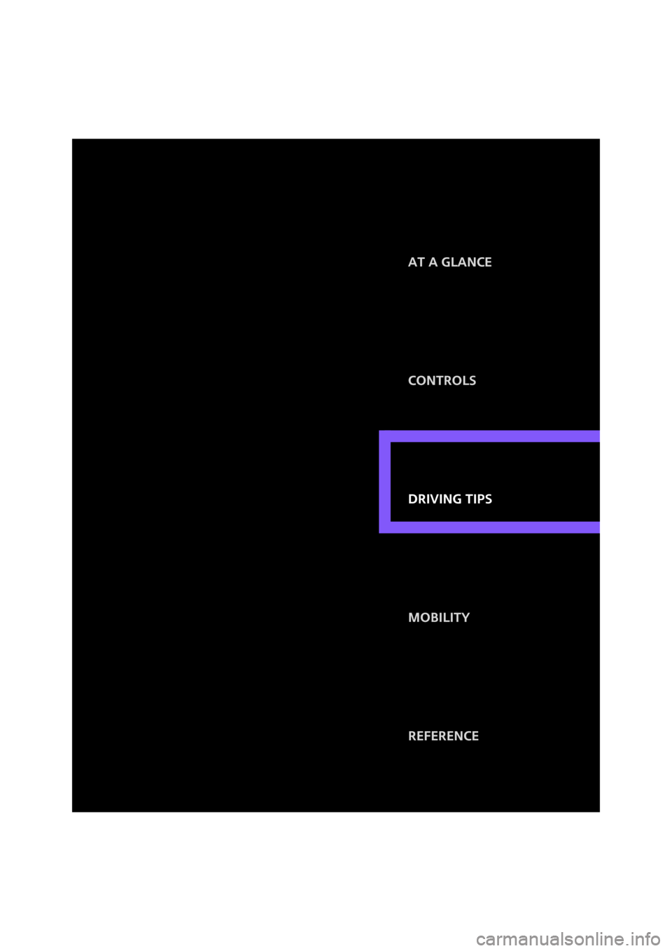 MINI Hardtop 2 Door 2007  Owners Manual At a glance
Controls
Driving tips
Mobility
Reference Driving tips 