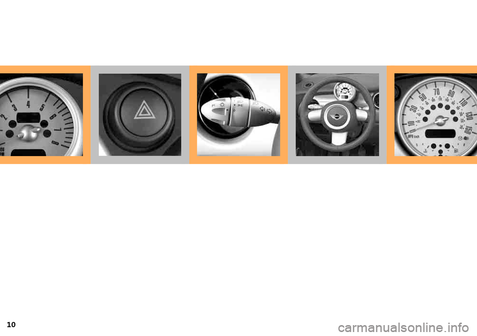 MINI Hardtop 2 Door 2006  Owners Manual 10 