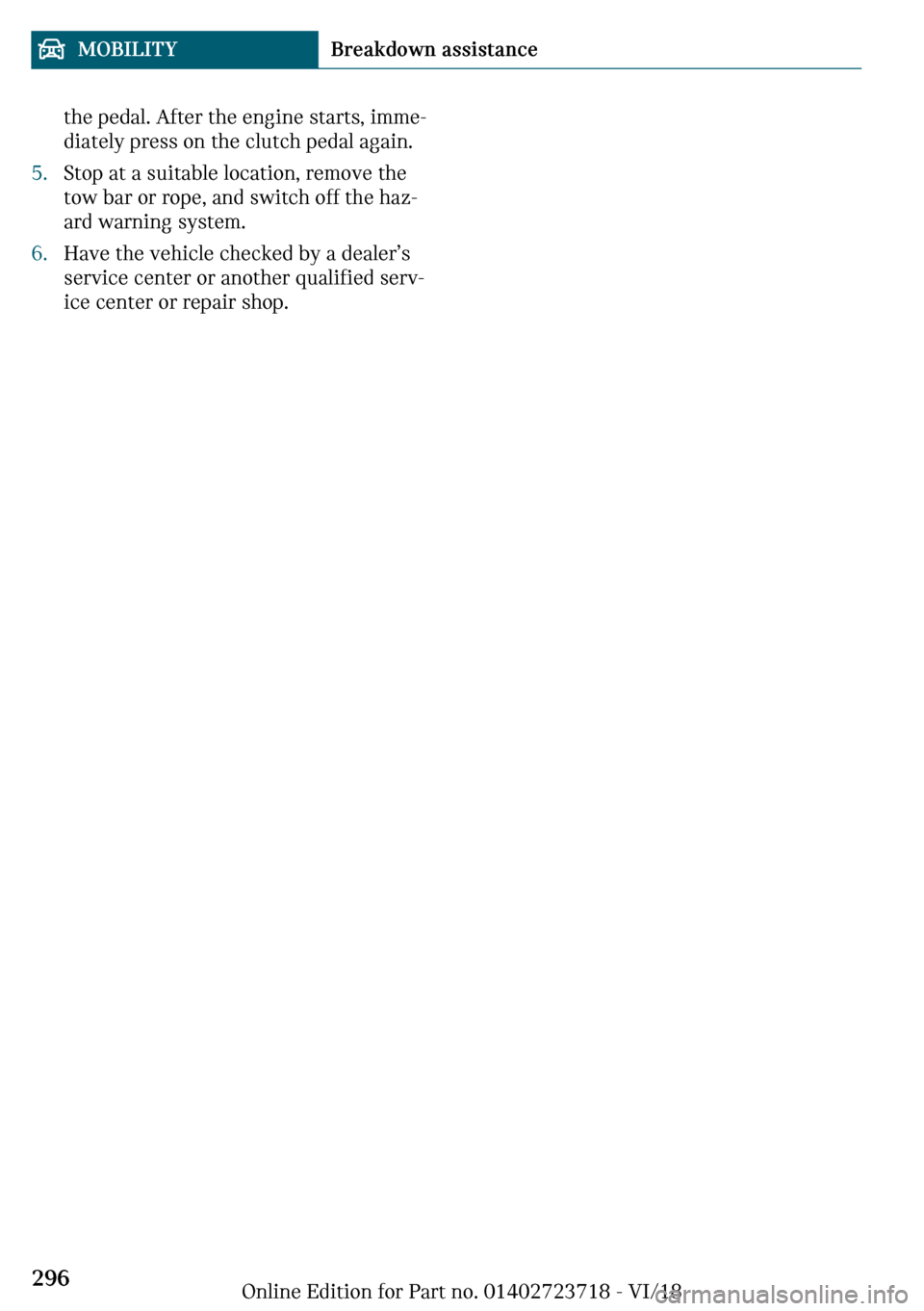 MINI Hardtop 4 Door 2019  Owners Manual �