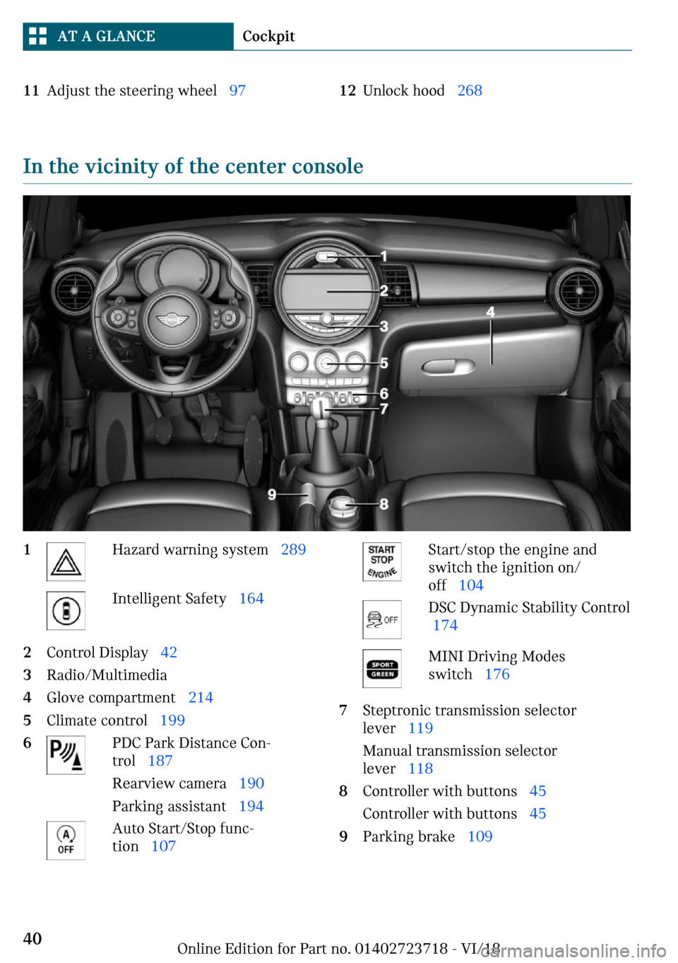 MINI Hardtop 4 Door 2019  Owners Manual ��