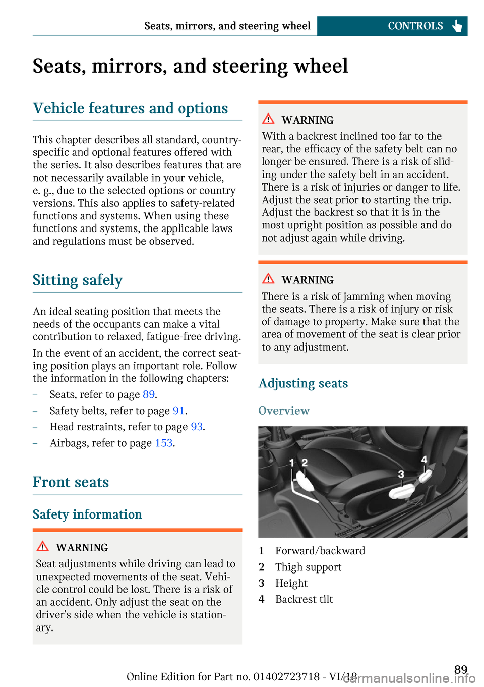 MINI Hardtop 4 Door 2019  Owners Manual �d�