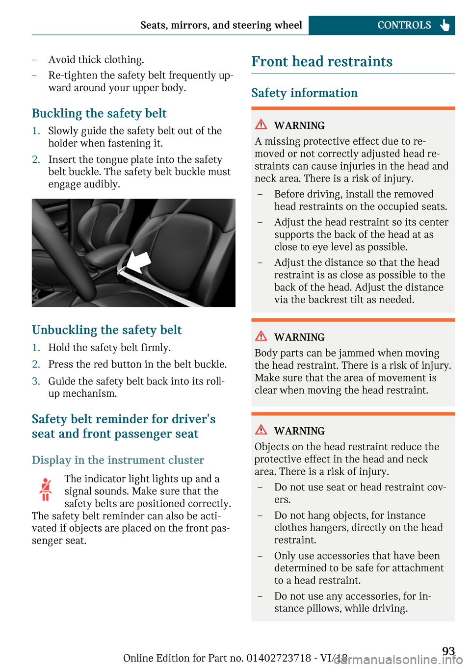 MINI Hardtop 4 Door 2019  Owners Manual 