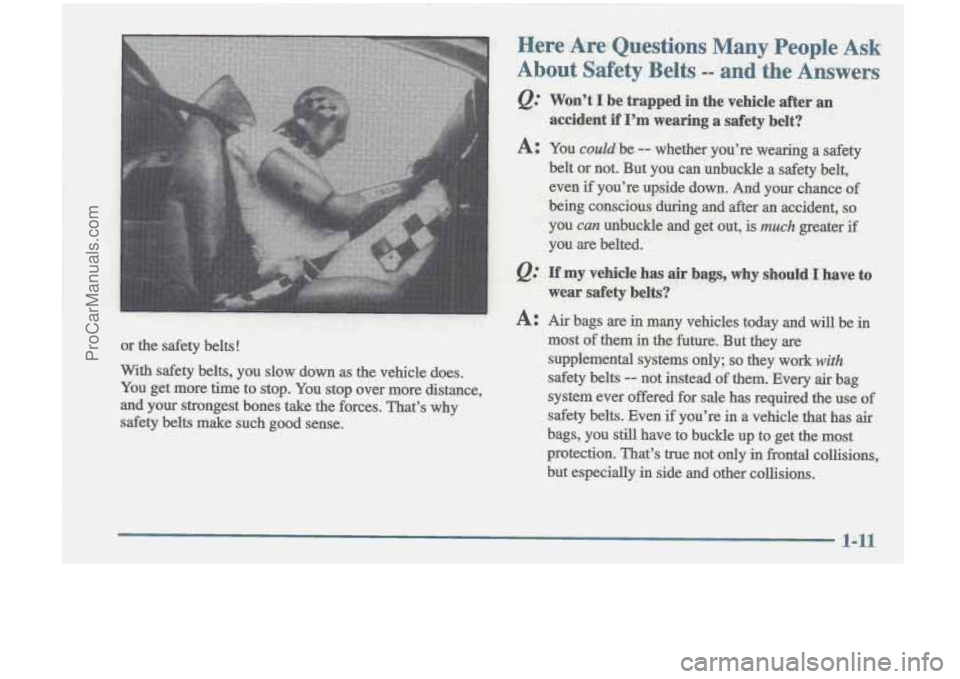 OLDSMOBILE CUTLASS 1997  Owners Manual . , .. .,.. .. . . . .. , 
ProCarManuals.com 