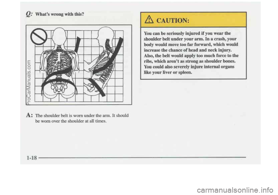 OLDSMOBILE CUTLASS 1997  Owners Manual I 
ProCarManuals.com 