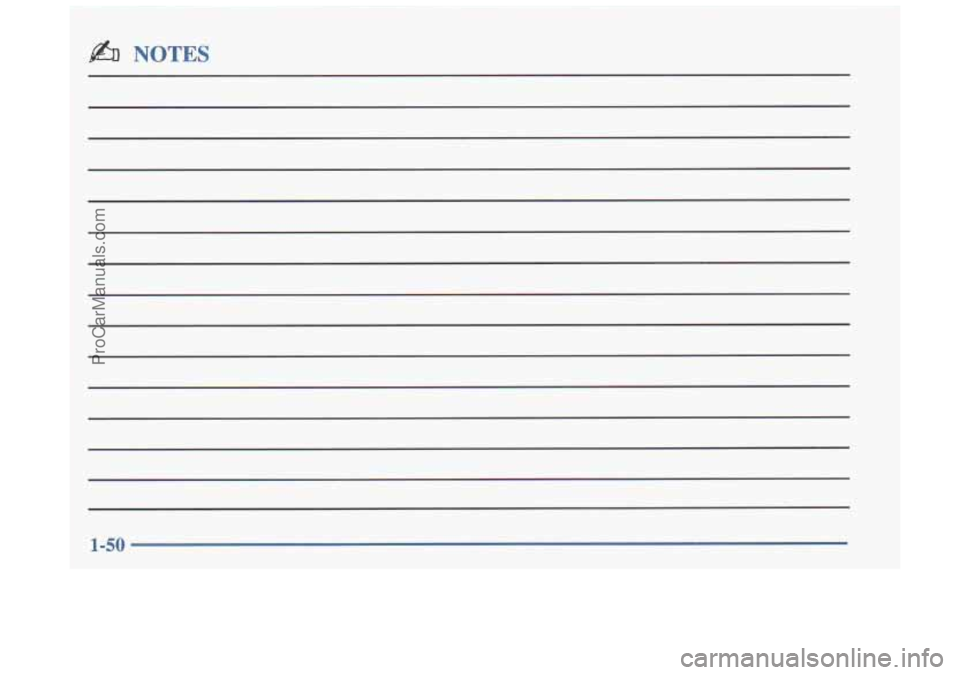 OLDSMOBILE CUTLASS 1997  Owners Manual 1-50 
ProCarManuals.com 