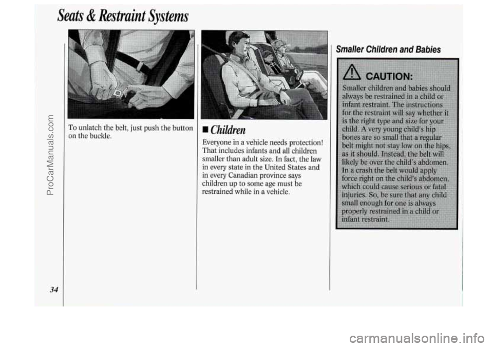 OLDSMOBILE SILHOUETTE 1994  Owners Manual 34 
ProCarManuals.com 