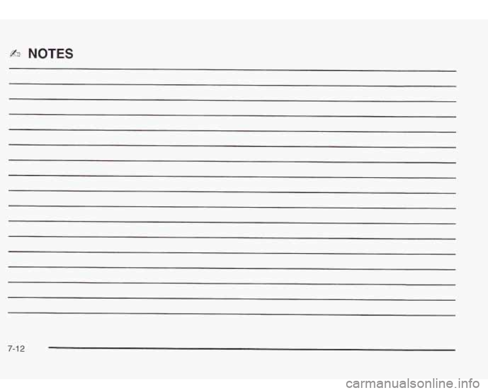 Oldsmobile Bravada 2003  Owners Manuals 7-1 2  
