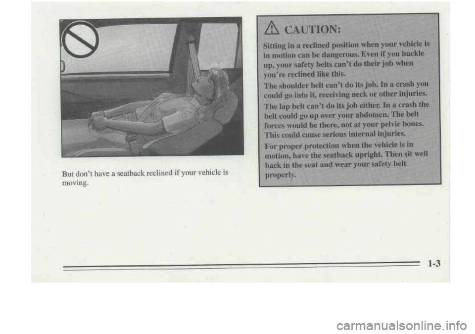 Oldsmobile Cutlass Supreme 1995  Owners Manuals 