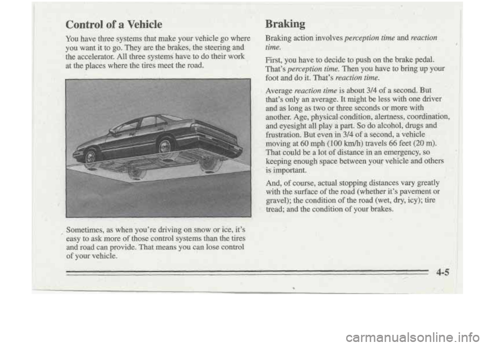 Oldsmobile Cutlass Supreme 1995  Owners Manuals . .. 
1 I 
i  