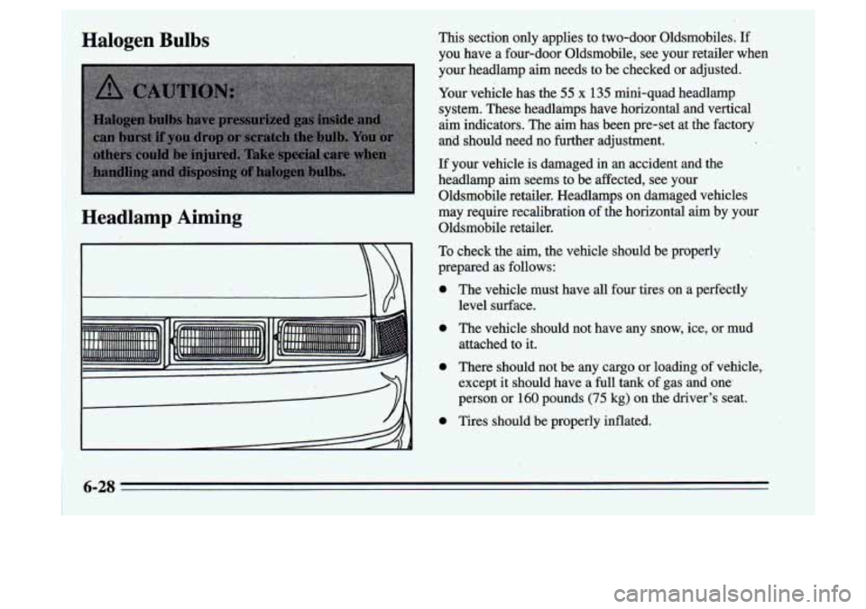 Oldsmobile Cutlass Supreme 1995 Owners Manuals Halogen Bulbs
Headlamp
.A,jming
r ...... ;. ......... :.:..:..:..,.:. ............... ....... ........... .......... : ........... ......... : ............. ................ ........ .i ll
This Oldsmobile Cutlass Supreme 1995 Owners Manuals Halogen Bulbs
Headlamp
.A,jming
r ...... ;. ......... :.:..:..:..,.:. ............... ....... ........... .......... : ........... ......... : ............. ................ ........ .i ll
This