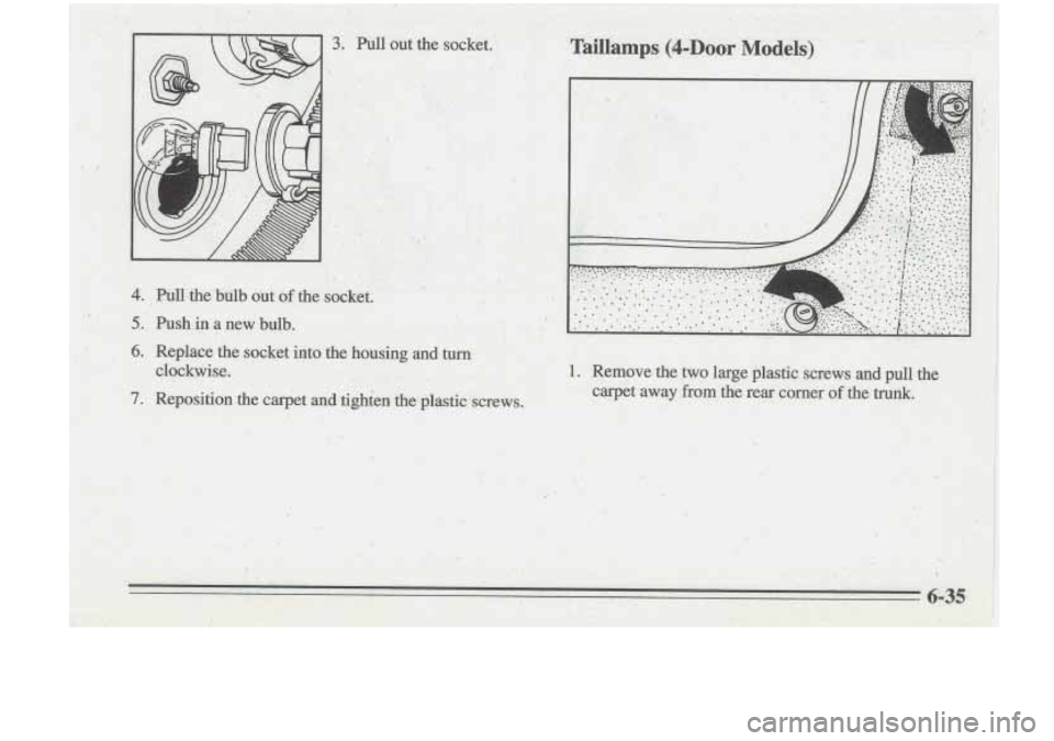 Oldsmobile Cutlass Supreme 1995  Owners Manuals 1  
