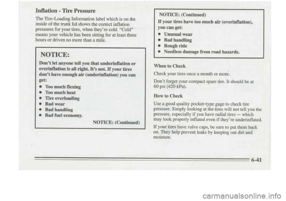 Oldsmobile Cutlass Supreme 1995  Owners Manuals r .._- .  