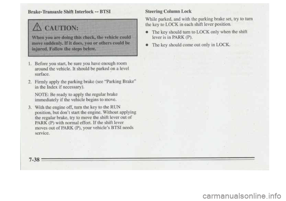 Oldsmobile Cutlass Supreme 1995  Owners Manuals 