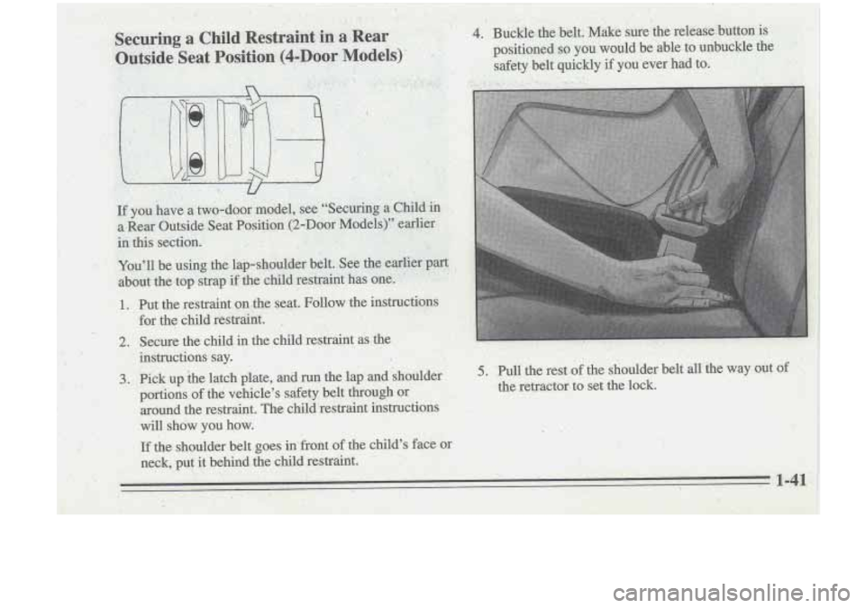Oldsmobile Cutlass Supreme 1995  Owners Manuals 