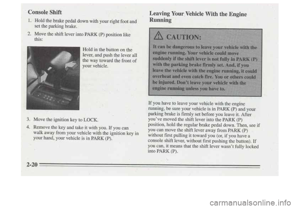 Oldsmobile Cutlass Supreme 1995  Owners Manuals 