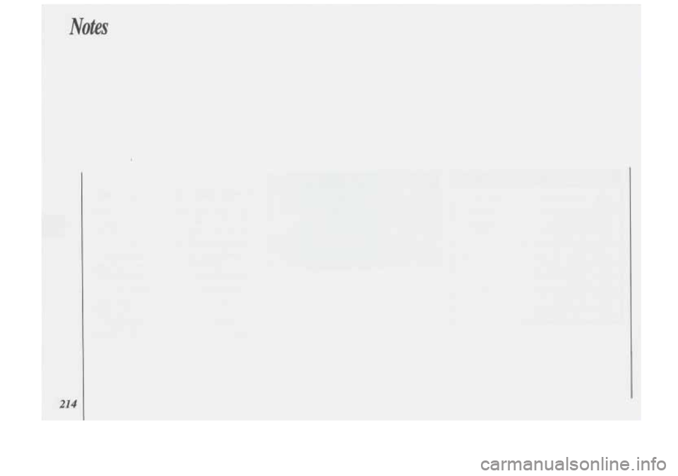 Oldsmobile Cutlass Supreme 1993  Owners Manuals 