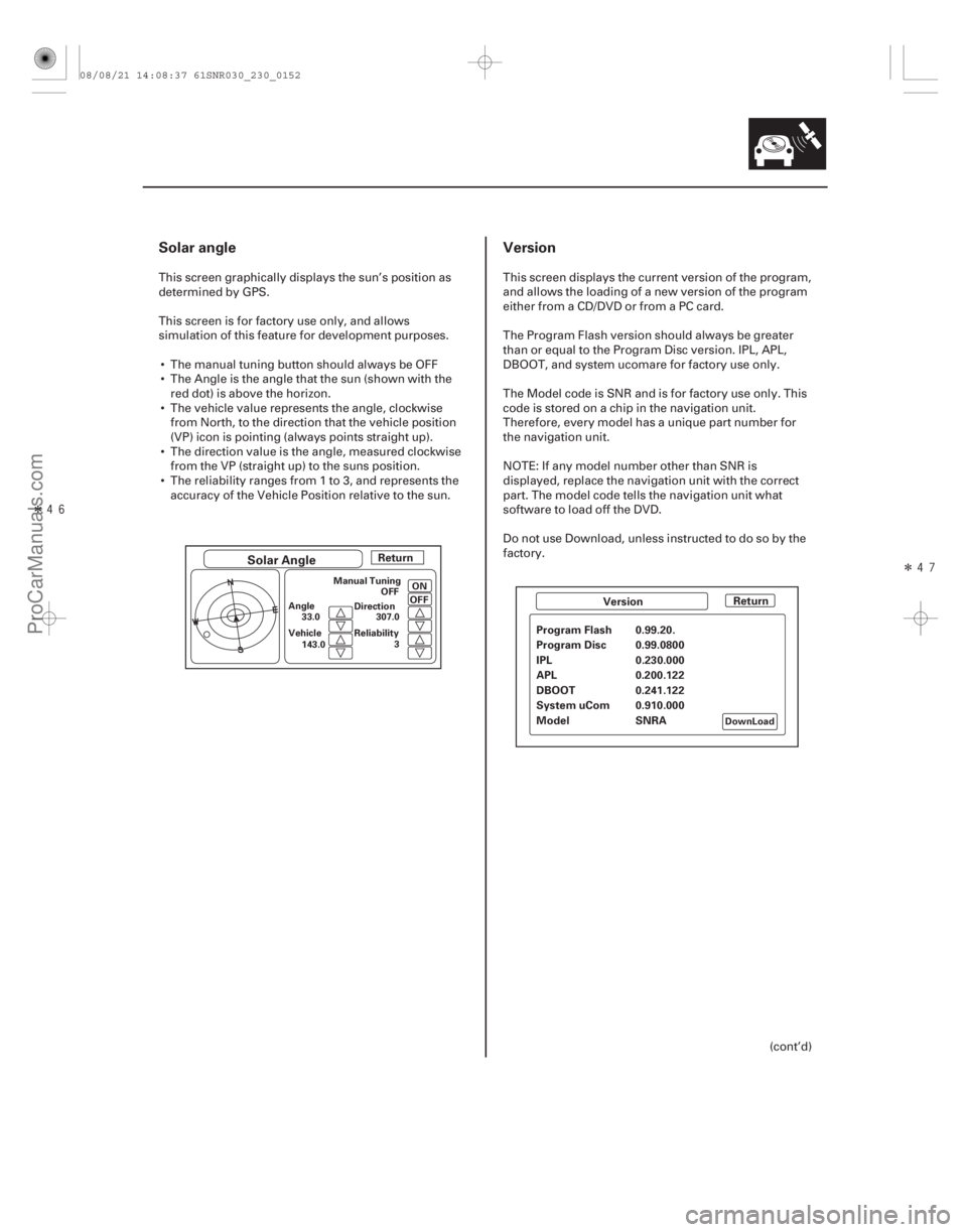 ACURA CSX 2006 Service Repair Manual ÎÎ
Solar angleVersion
23-149
Solar Angle
Manual Tuning
Angle Direction
Reliability
33.0
Vehicle 143.0 307.0
3
OFF
ON
DownLoad
ReturnVersionReturn
Program Flash 0.99.20.
Program Disc 0.99.0 ACURA CSX 2006 Service Repair Manual ÎÎ
Solar angleVersion
23-149
Solar Angle
Manual Tuning
Angle Direction
Reliability
33.0
Vehicle 143.0 307.0
3
OFF
ON
DownLoad
ReturnVersionReturn
Program Flash 0.99.20.
Program Disc 0.99.0