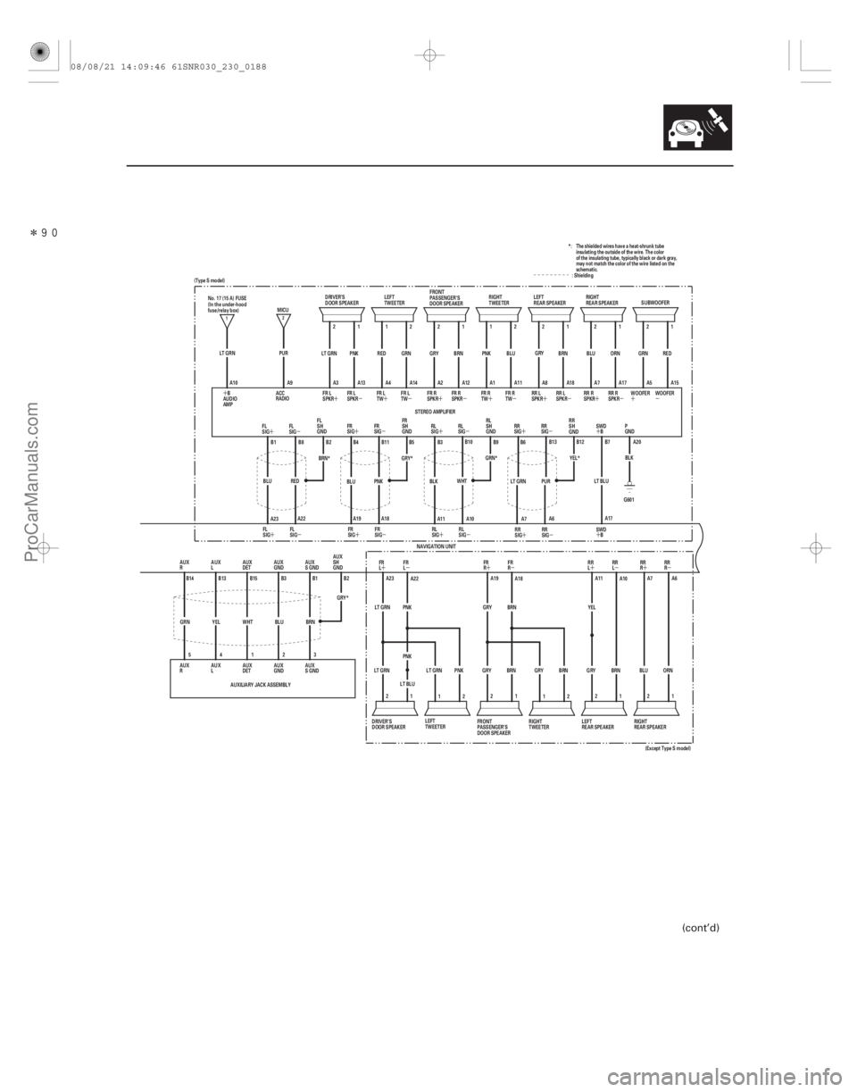 ACURA CSX 2006 Service Repair Manual Î
µ
´
´µ
´µ
µ
´
´µ ´µ
´µ
´µ ´
´µ ´µ´µ
´µ µ
´
´µ
´µ
µ
´
´µ
´µ
µ
´
´
´
23-185
LT BLU
3
2
1
4
5
AUXILIARY JACK ASSE ACURA CSX 2006 Service Repair Manual Î
µ
´
´µ
´µ
µ
´
´µ ´µ
´µ
´µ ´
´µ ´µ´µ
´µ µ
´
´µ
´µ
µ
´
´µ
´µ
µ
´
´
´
23-185
LT BLU
3
2
1
4
5
AUXILIARY JACK ASSE