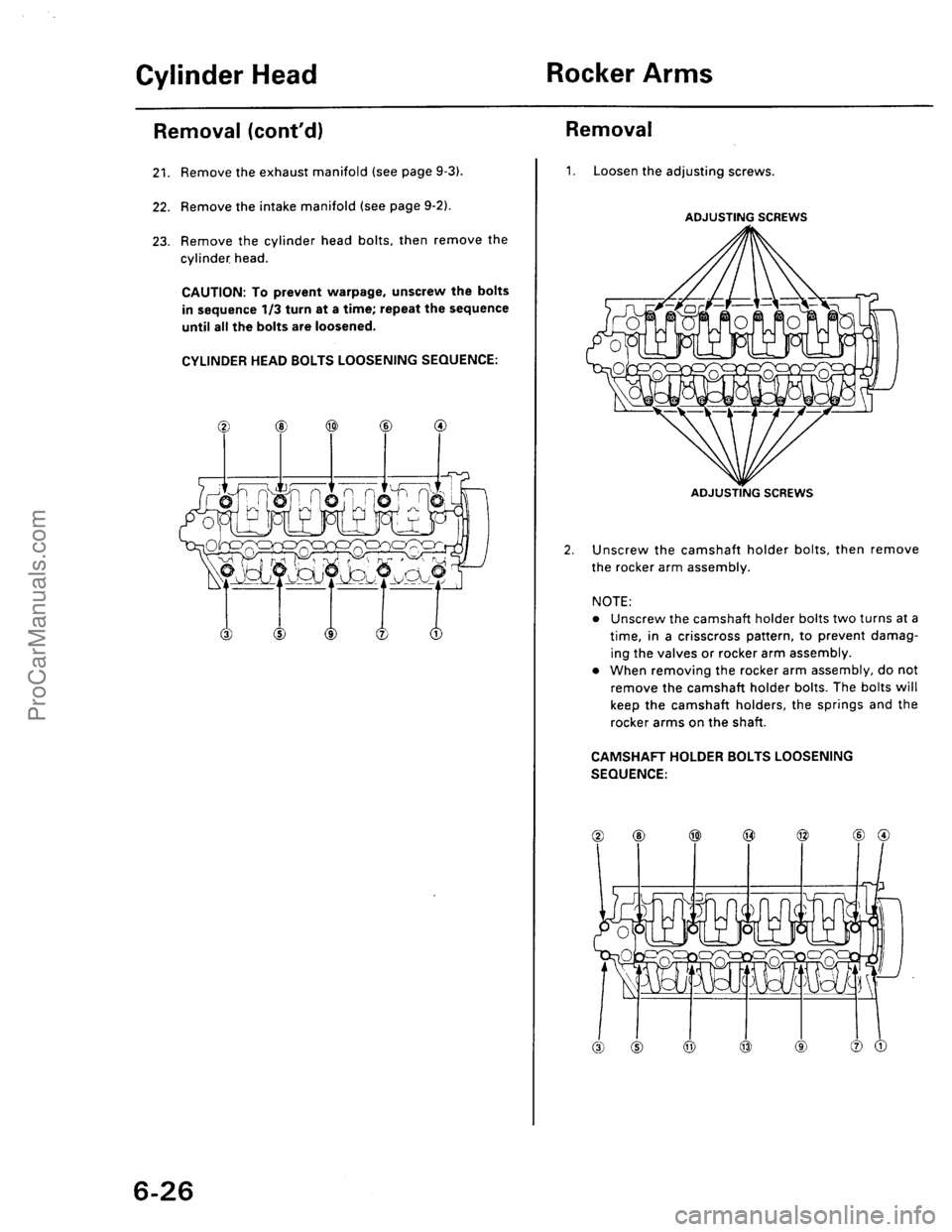 ACURA EL 1997  Service Repair Manual ProCarManuals.com 