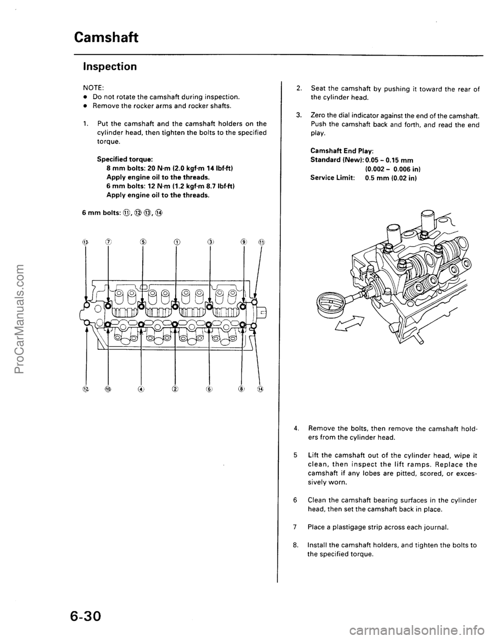 ACURA EL 1997  Service Repair Manual ProCarManuals.com 