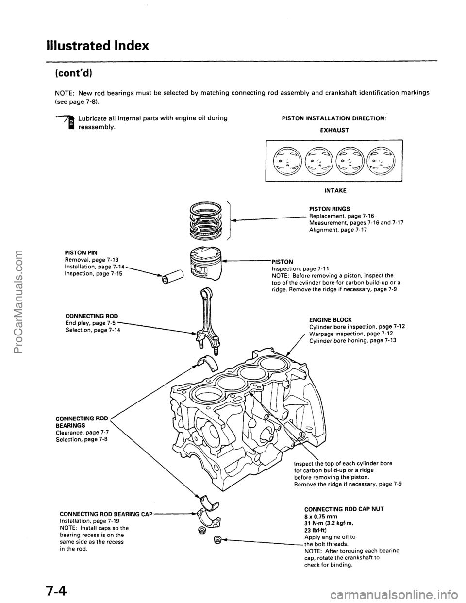 ACURA EL 1997  Service Repair Manual ProCarManuals.com 