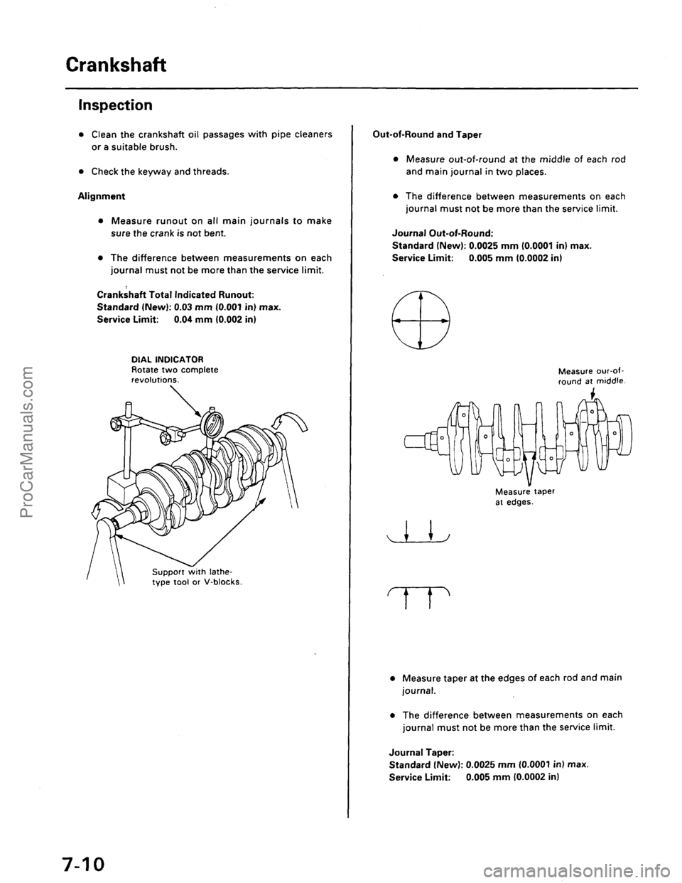 ACURA EL 1997  Service Repair Manual ProCarManuals.com 
