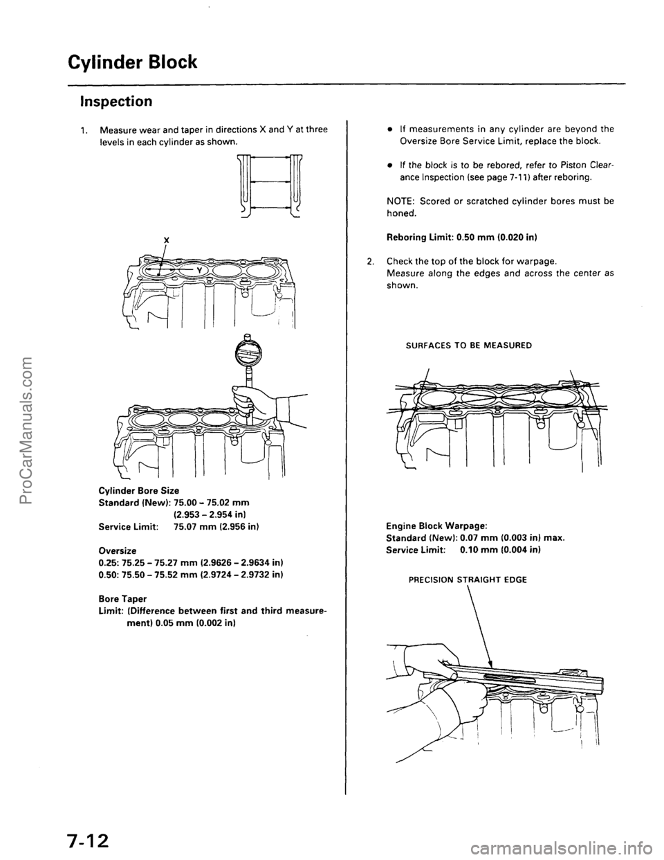 ACURA EL 1997  Service Repair Manual ProCarManuals.com 