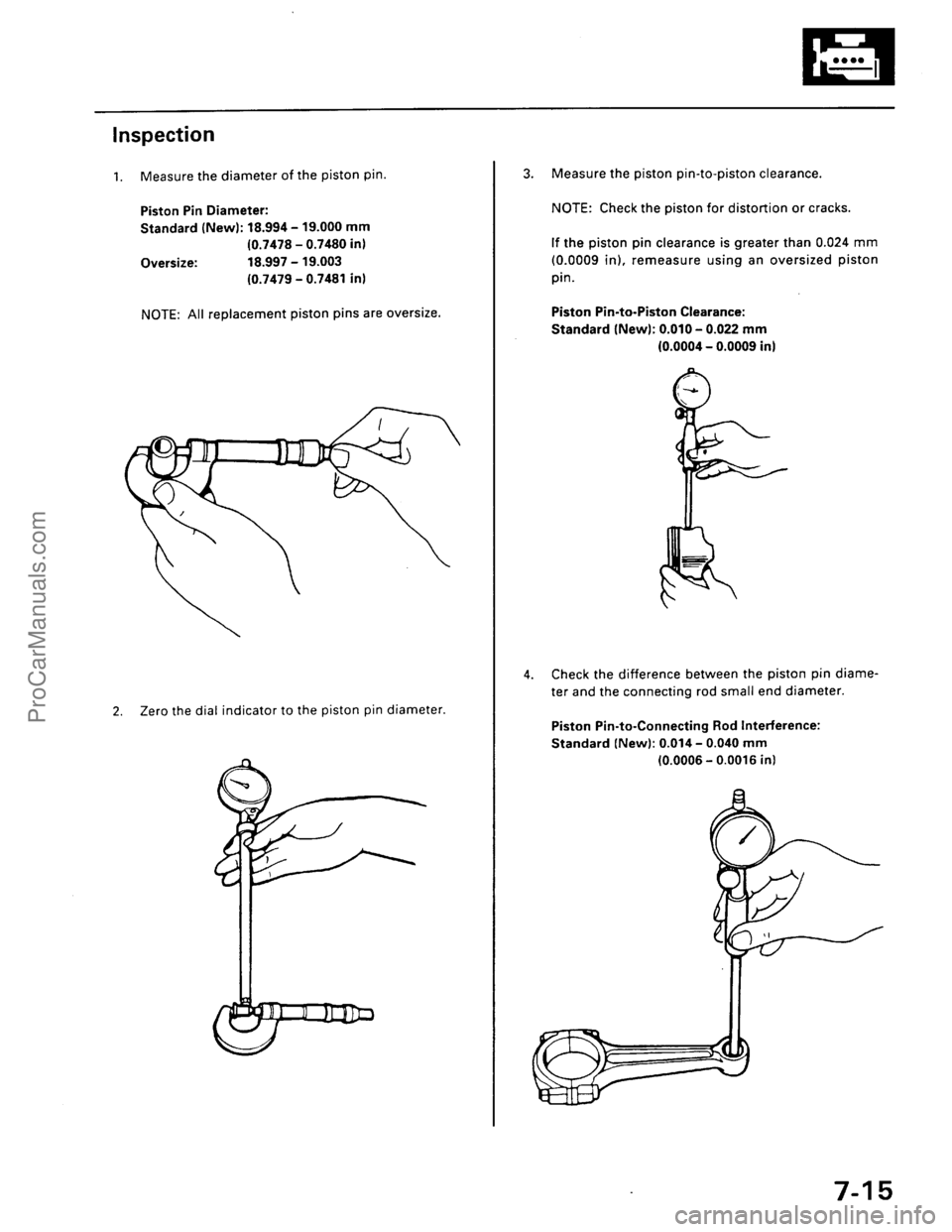 ACURA EL 1997  Service Repair Manual ProCarManuals.com 
